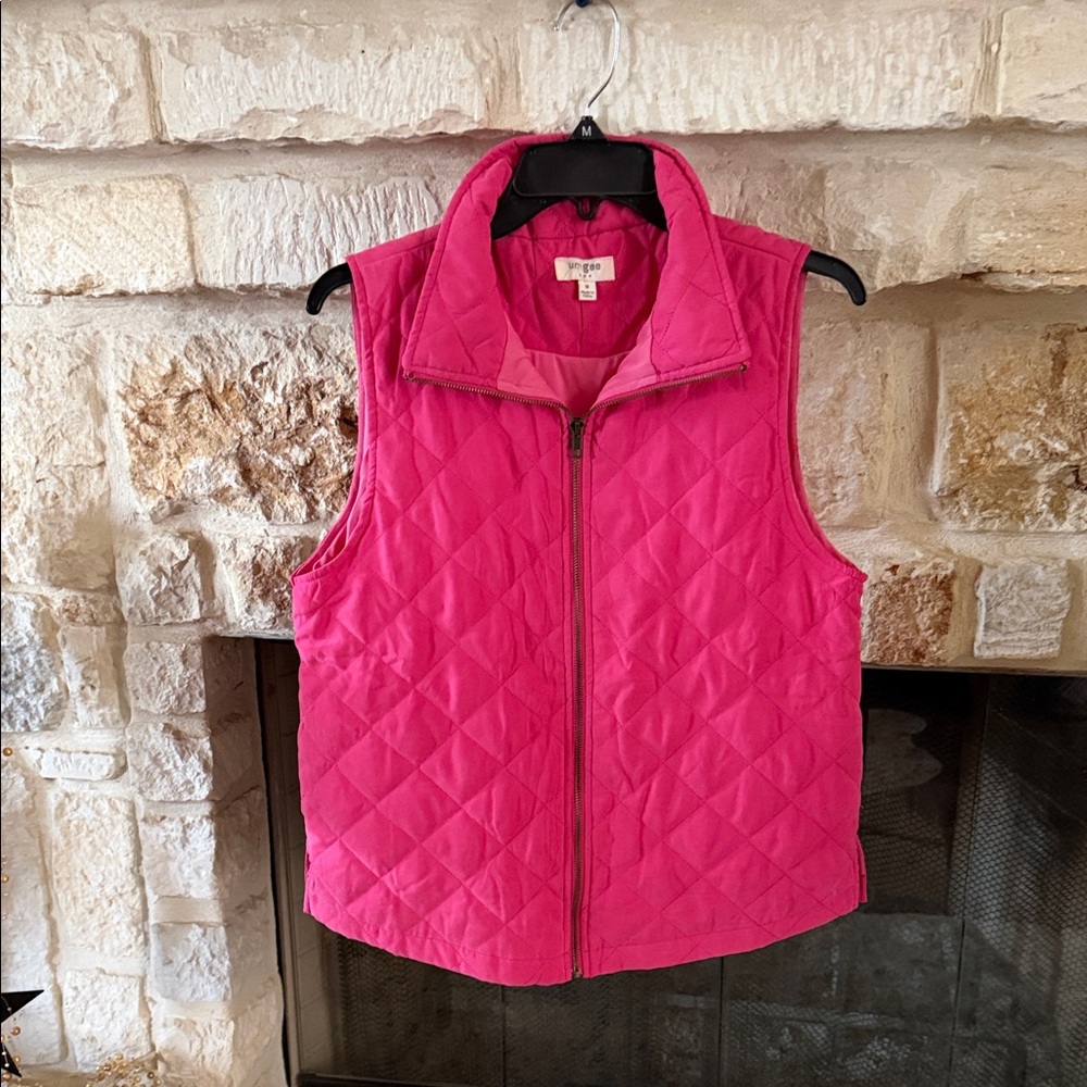 L.L. Bean Fuchsia Quilted Vest